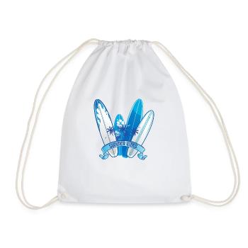 Summer vibes 3 - Drawstring Bag - white - Front