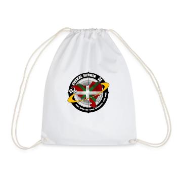 euskal herria - Drawstring Bag - white - Front