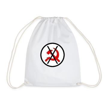 symbol - Drawstring Bag - white - Front
