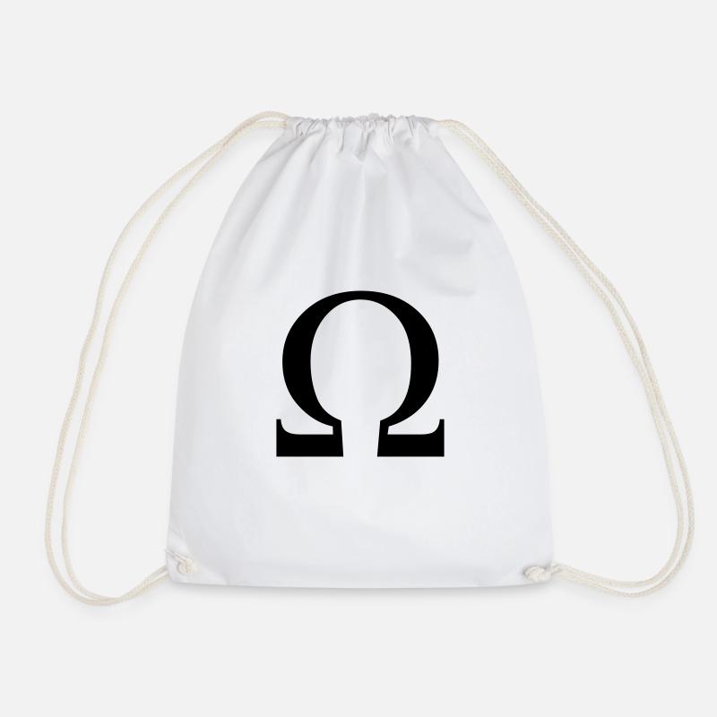 Omega - Turnbeutel - Weiß