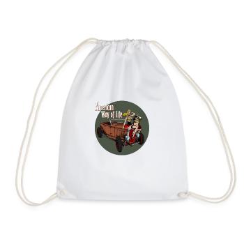 American Way of Life - Sac de sport léger - blanc - Devant