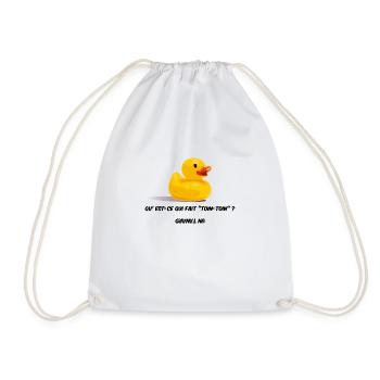 Mon p'tit canard - Sac de sport léger - blanc - Devant