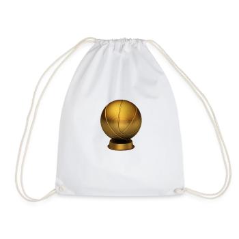 Basketball Trophy - Turnbeutel - Weiß - Vorne