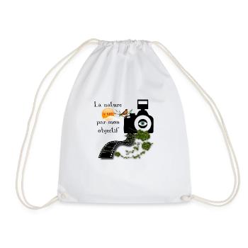 photographie - Sac de sport léger - blanc - Devant