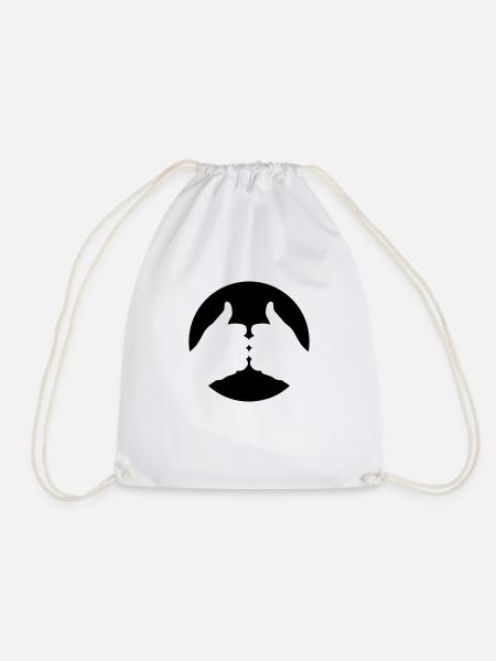 Daumen - Drawstring Bag - white