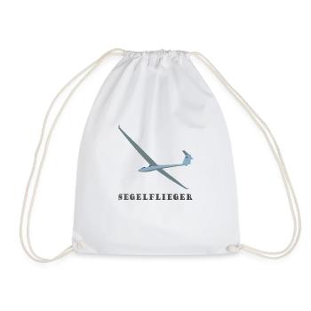segelflieger - Turnbeutel - Weiß - Vorne