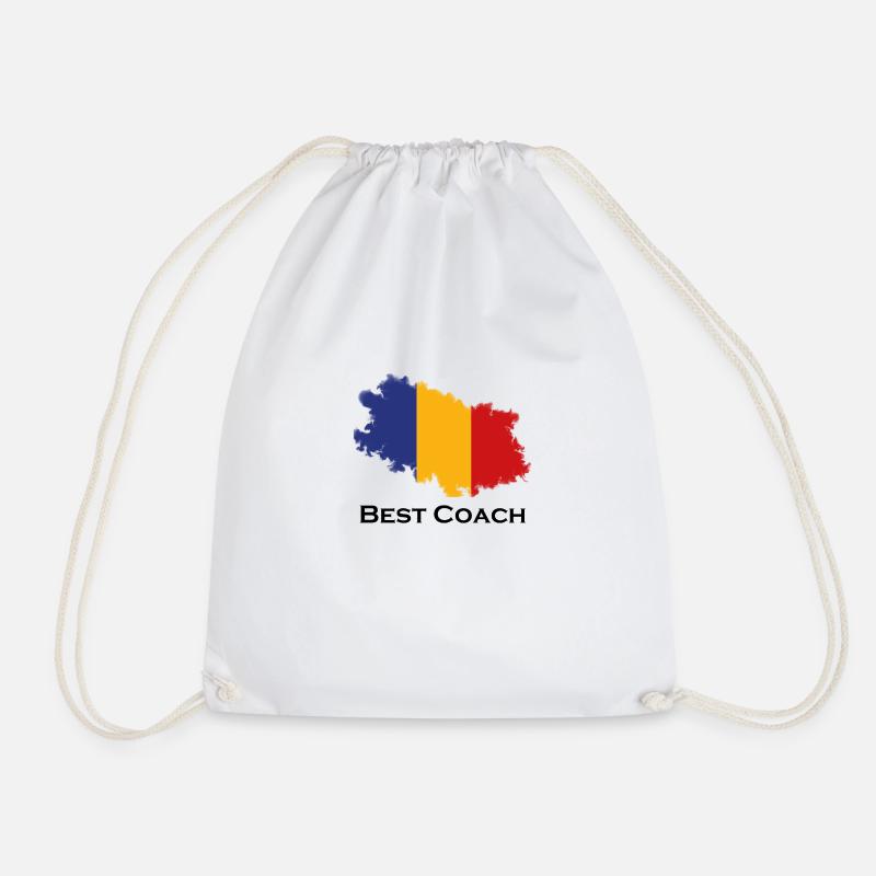bestcoachromania - Turnbeutel - Weiß
