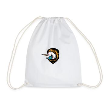 unicorne team - Sac de sport léger - blanc - Devant