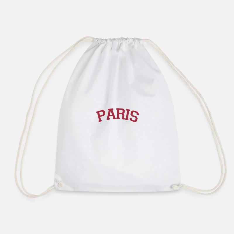 Paris - Turnbeutel - Weiß