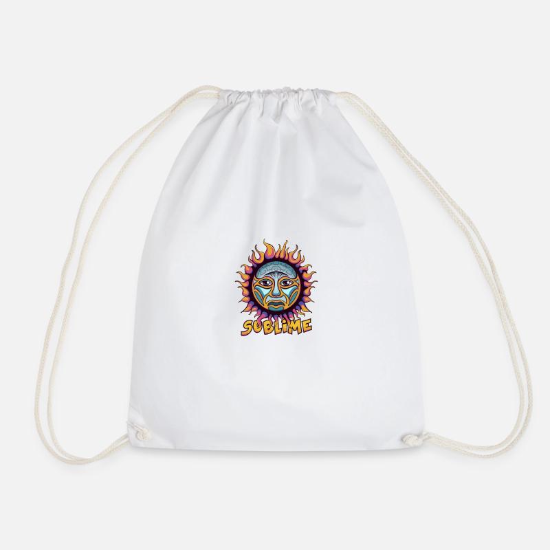 SUBLIME - Drawstring Bag - white