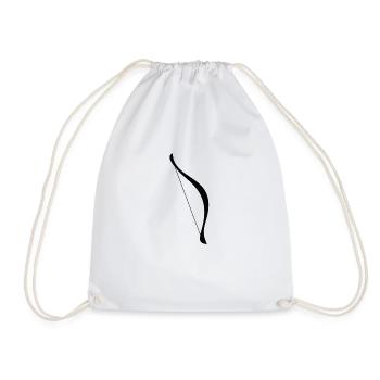 Legolas' bow - Drawstring Bag - white - Front
