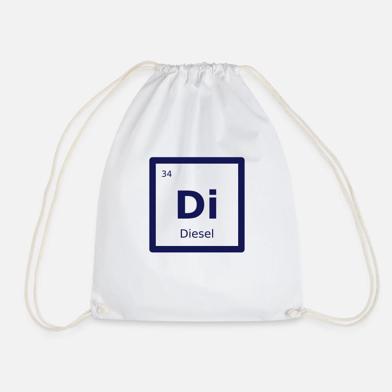 Diesel (Element) - Turnbeutel - Weiß