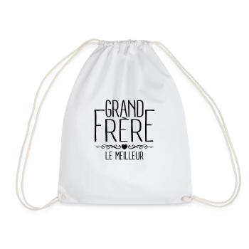 Grand Frère - Sac de sport léger - blanc - Devant