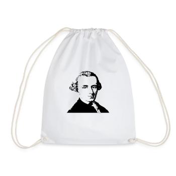 Immanuel Kant 2 - Turnbeutel - Weiß - Vorne