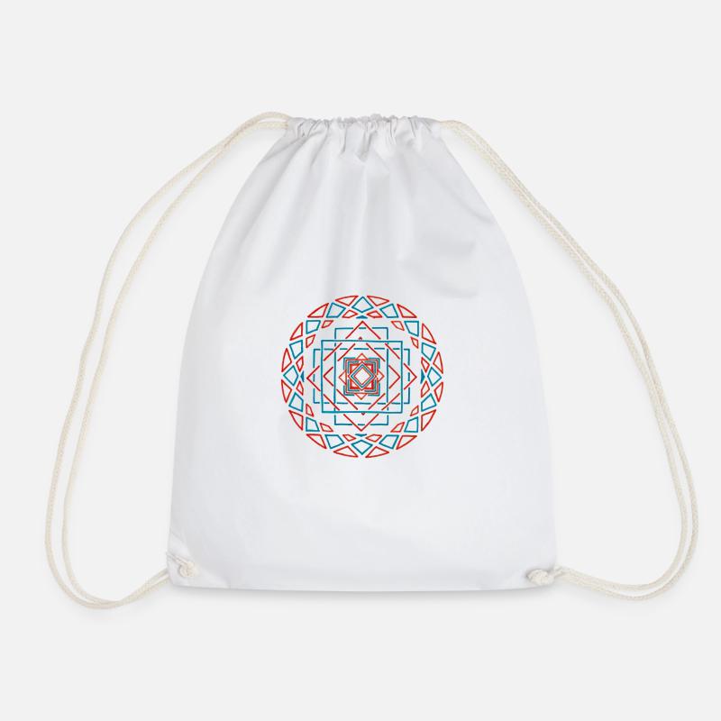 Seeking the Truth - Drawstring Bag - white