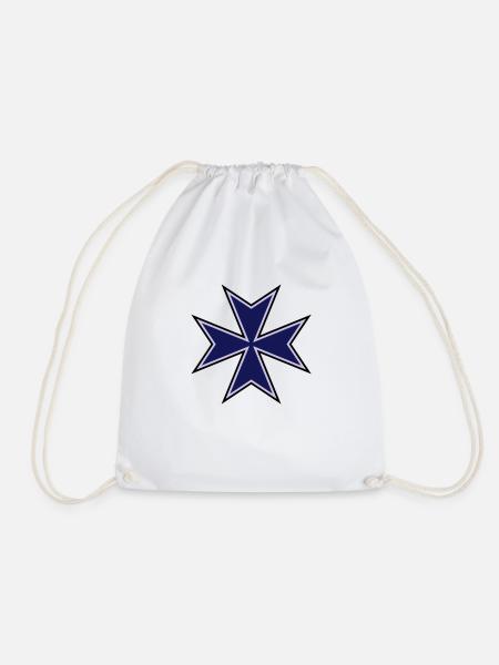 Maltese Cross__V003 - Sac de sport léger - blanc