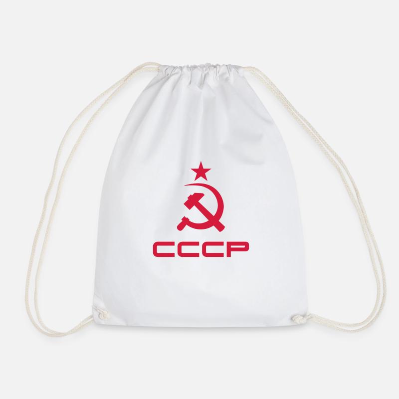 URSS__V003 - Turnbeutel - Weiß