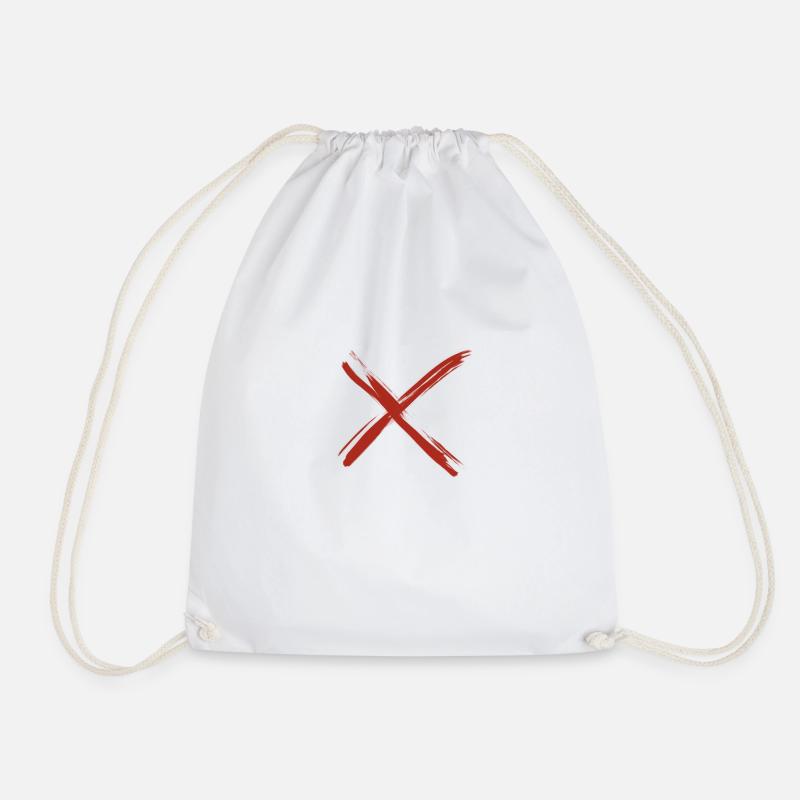 Not correct - Drawstring Bag - white