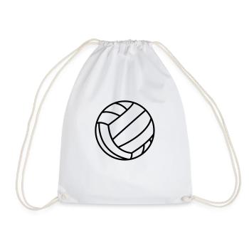 volleyball_ball_f1 - Sac de sport léger - blanc - Devant