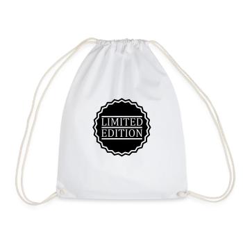 limited edition - Drawstring Bag - white - Front