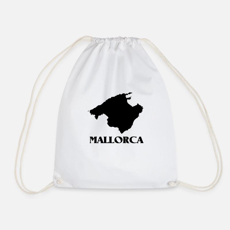 mallorca - Turnbeutel - Weiß