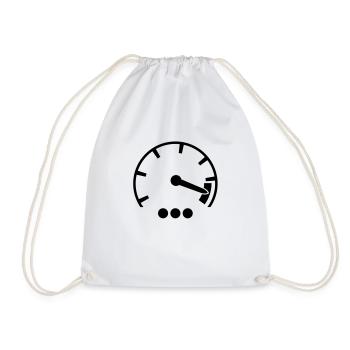 tacho__f1 - Drawstring Bag - white - Front