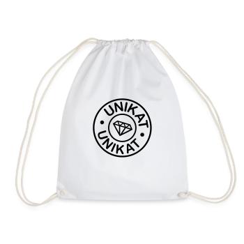 Unique avec Diamant - Sac de sport léger - blanc - Devant