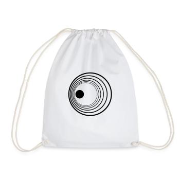 doppler effect - Drawstring Bag - white - Front