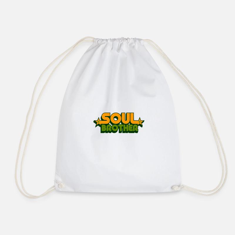 soul brother - Turnbeutel - Weiß