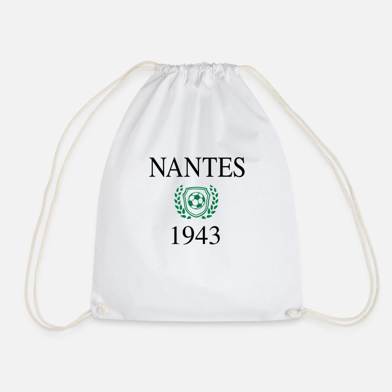 Nantes origin 1943 - Drawstring Bag - white