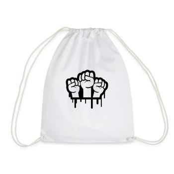 Revolution Graffiti - Sac de sport léger - blanc - Devant