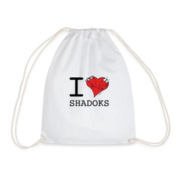 I Love Shadoks - Sac de sport léger - blanc - Devant