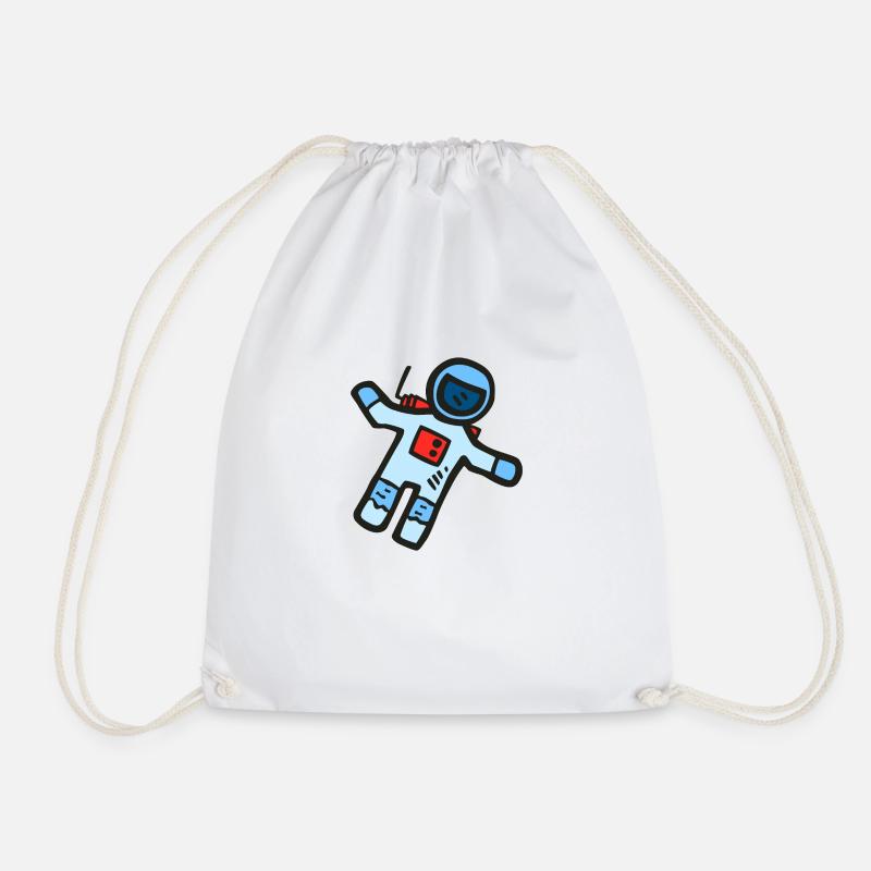 astronaut - Turnbeutel - Weiß