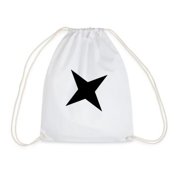 star - Sac de sport léger - blanc - Devant