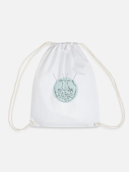 Giving hands - Drawstring Bag - white