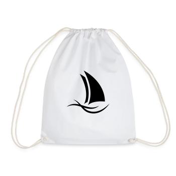 sailing_f1 - Turnbeutel - Weiß - Vorne