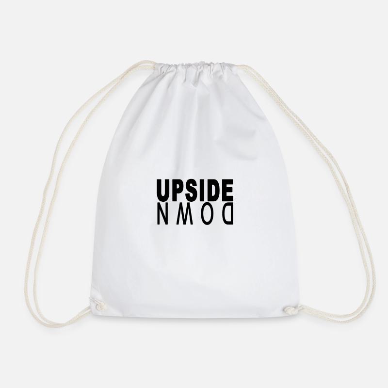 Upside Down Logo - Sac de sport léger - blanc