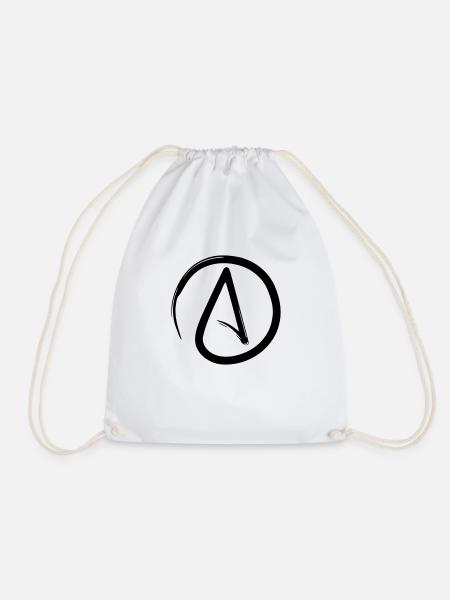 Atheist - Turnbeutel - Weiß