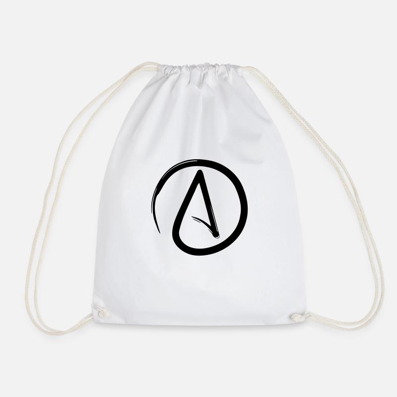 Atheist - Turnbeutel - Weiß