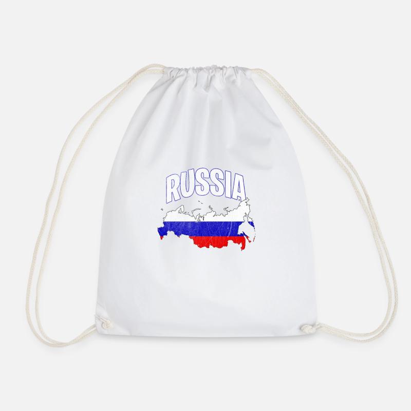 Russland - Turnbeutel - Weiß
