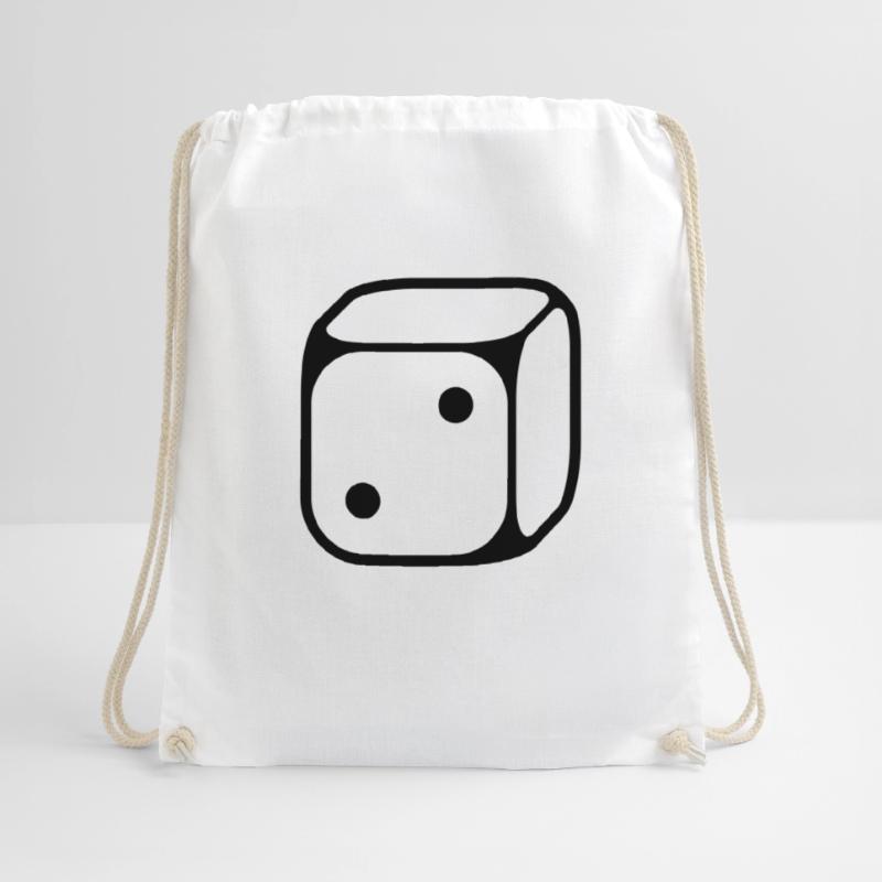 2-cube (two / 1C) Drawstring Bag