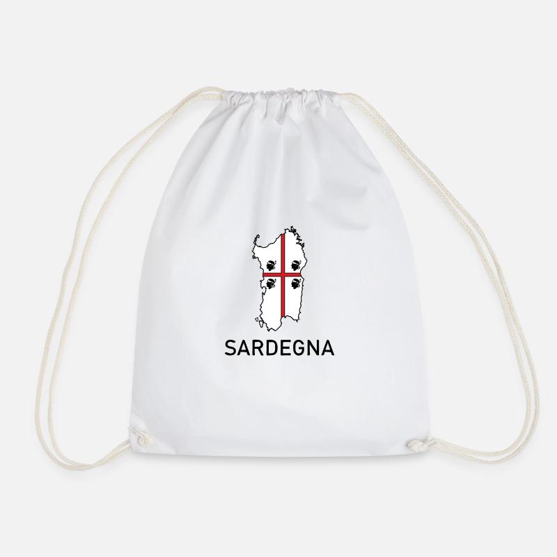 Sardinien - Turnbeutel - Weiß