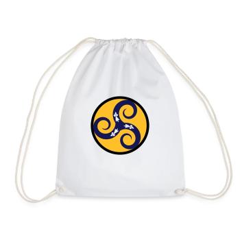 TRISKELL AUX HERMINES - Sac de sport léger - blanc - Devant