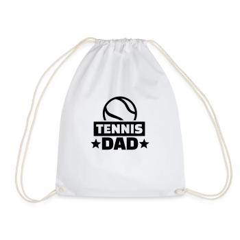 Tennis - Turnbeutel - Weiß - Vorne