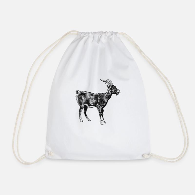 Goat - Turnbeutel - Weiß