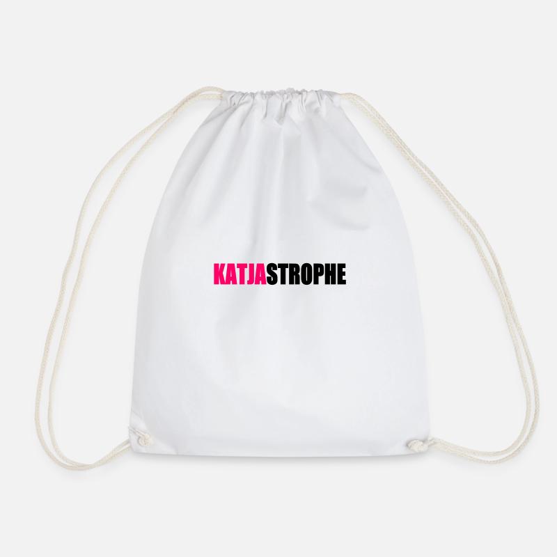 Katjastrophe - Turnbeutel - Weiß