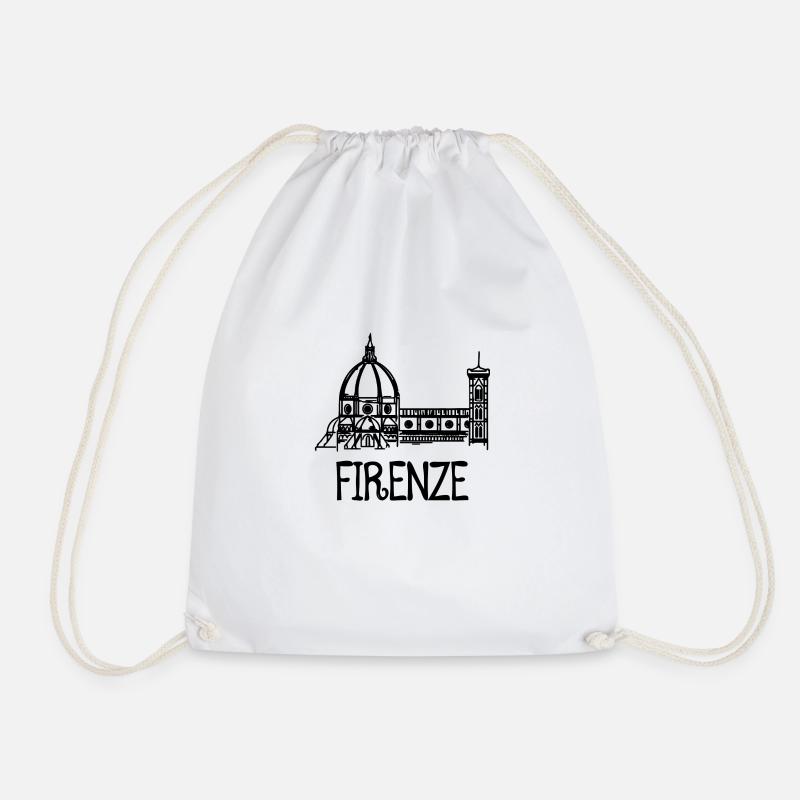 Florenz - Turnbeutel - Weiß