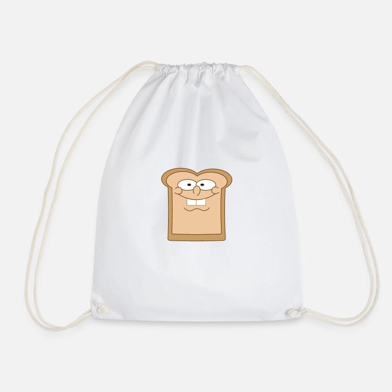 toast brot - Turnbeutel - Weiß
