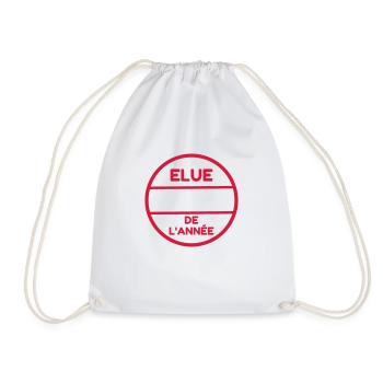 Customize it ! / Anpassen / Personnaliser - Drawstring Bag - white - Front