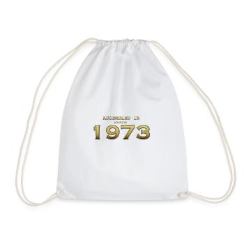 Assemblé en mars 1973 - Sac de sport léger - blanc - Devant